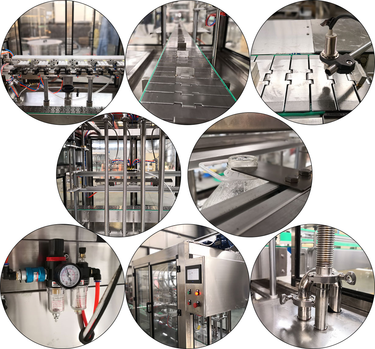 Лучшая цена 5-100 мл пневматическая машина для розлива масла в бутылках