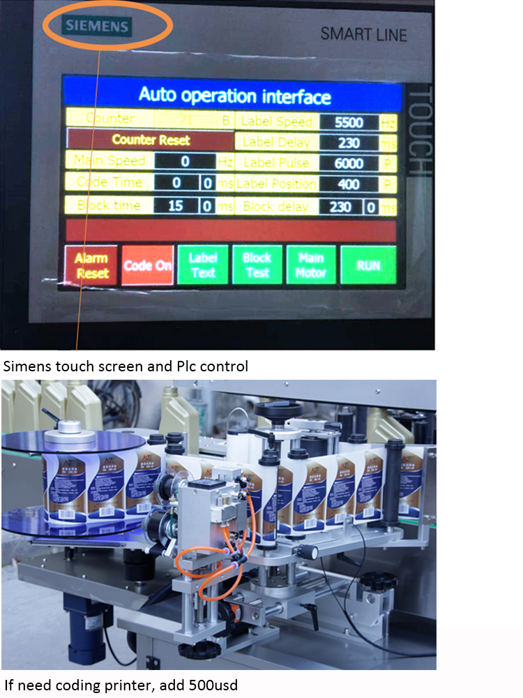 Double Sids Bottle Автоматическая этикетировочная машина Цена