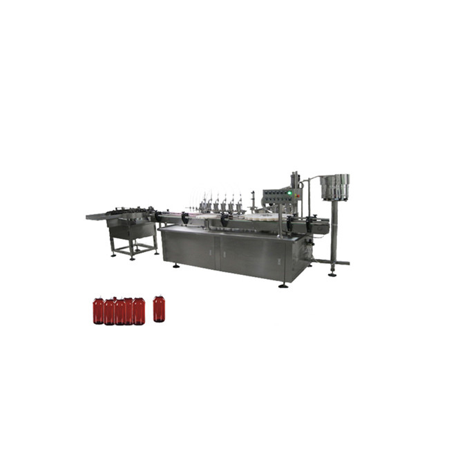 Бутылочка с глазными каплями, машина для наполнения лака для ногтей и укупорочная машина